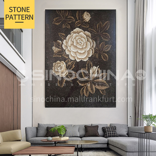 Natural marble classical style mosaic M-17